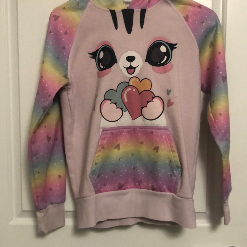 Girls rainbow sweater.